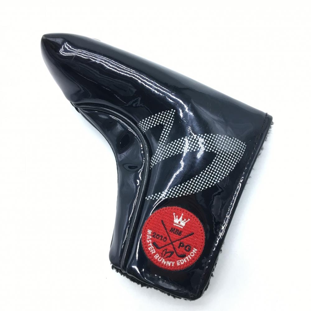 マスターバニー パターカバー 黒 ピン型 ゴルフ MASTER BUNNY EDITION