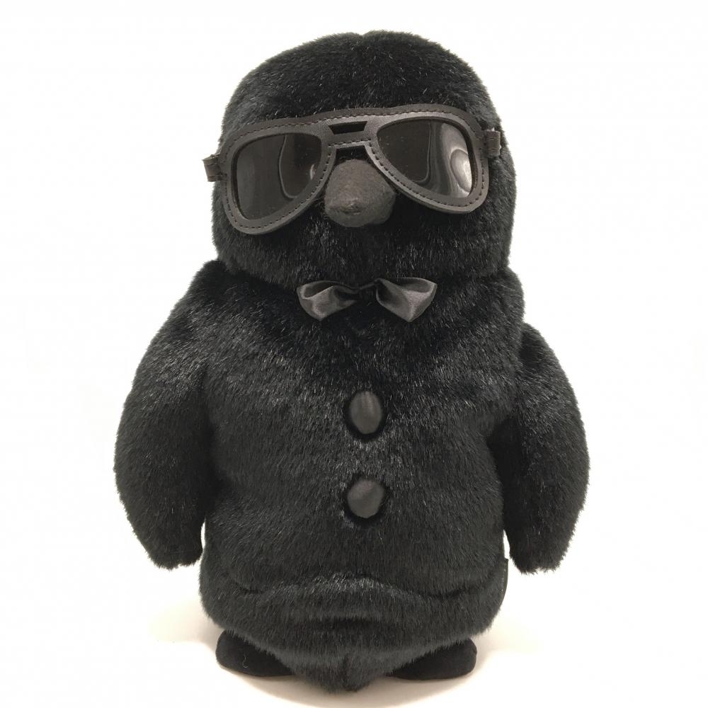 【超美品】マンシングウェア ヘッドカバー(DR) 黒 ペンギン ドライバー オンライン限定 ゴルフ 2024年モデル Munsingwear