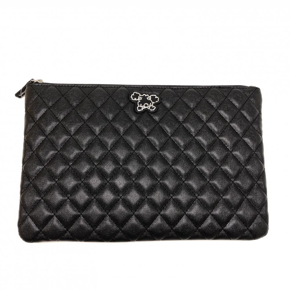 【新品】MUスポーツ クラッチバッグ 黒 キルティング F ゴルフ M・U SPORTS