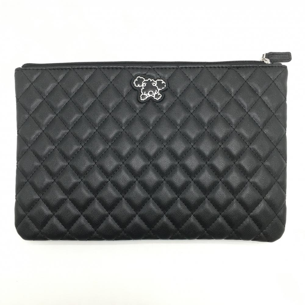 【未使用品】MUスポーツ クラッチバッグ 黒 ポーチ 小物入れ  ゴルフ M・U SPORTS