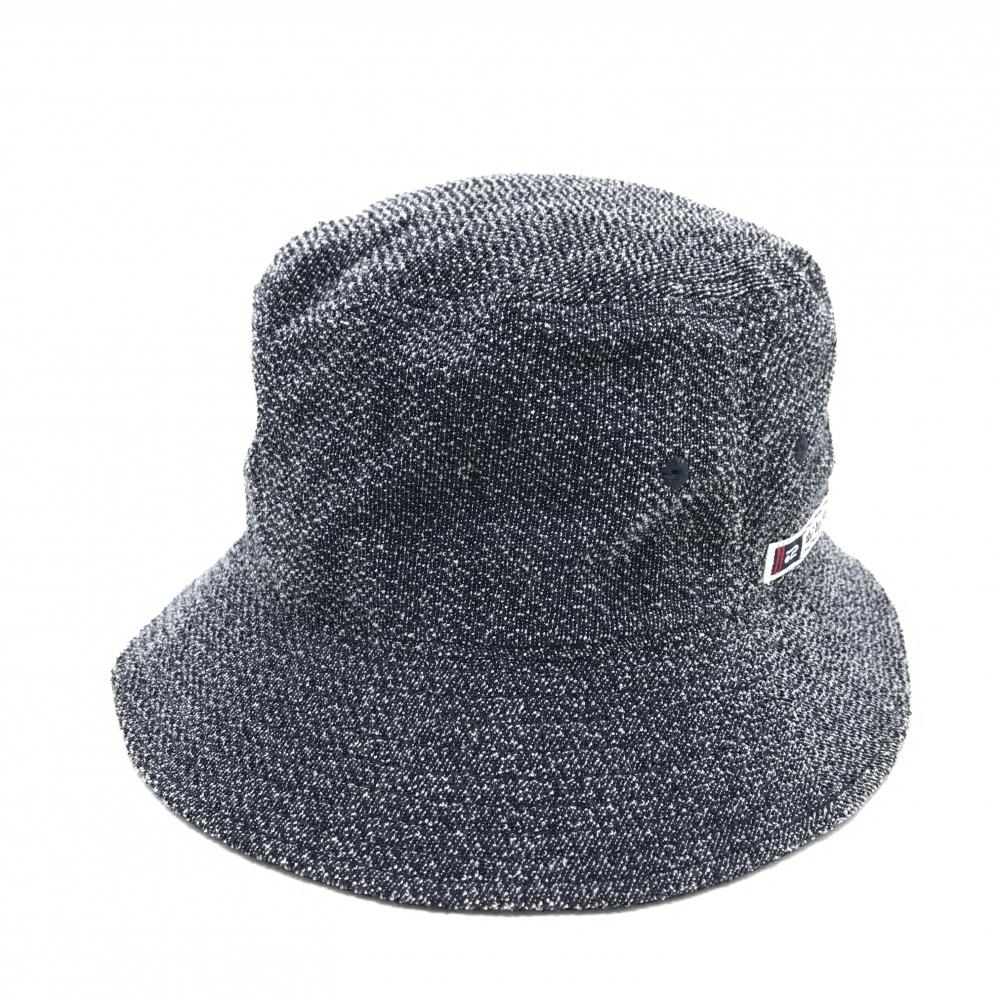 【超美品】ロサーセン ハット 杢ダークネイビー メルセデスベンツ  50  ゴルフウェア Rosasen