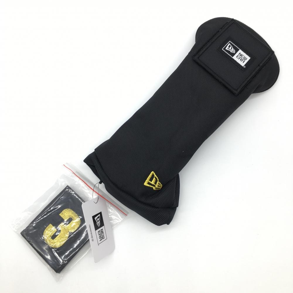 【新品】ニューエラ ヘッドカバー FW用 黒 フェアウェイウッド用ゴルフ New Era