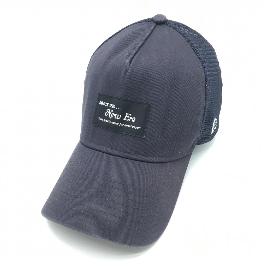 ニューエラ メッシュキャップ ネイビー ロゴ   ゴルフウェア New Era