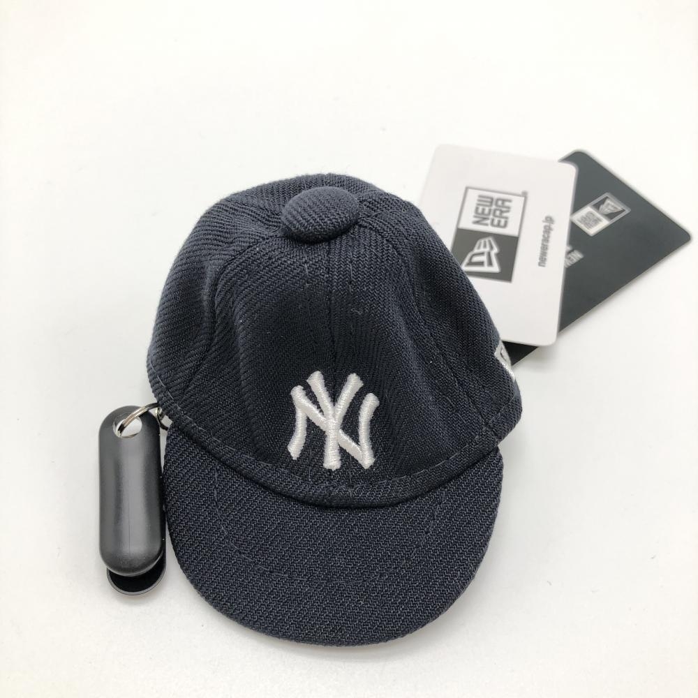 【新品】ニューエラ パターカバーホルダー 黒 ミニ キャップ型 キーホルダーゴルフ New Era