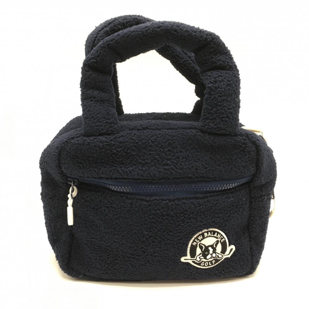 ニューバランスゴルフ ボアカートバッグ ネイビー×白 内外ポケット付ゴルフ New Balance