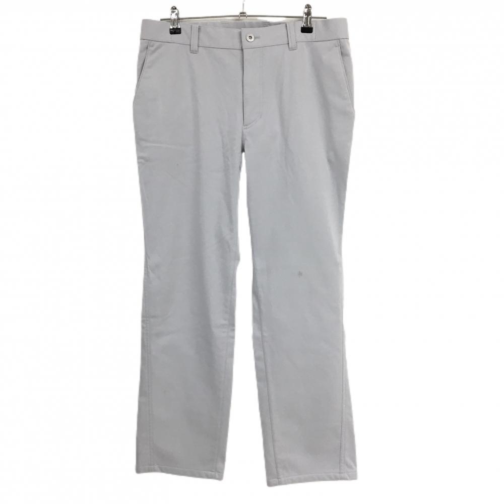 アダバット パンツ ライトグレー 裏微起毛 無地 メンズ 50(XL) ゴルフウェア adabat