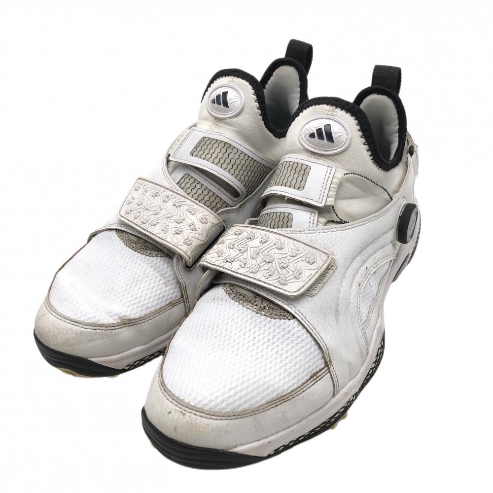 アディダス ゴルフシューズ 白 コードカオス25ミッドカット 0900668723 スパイクレス  メンズ 29.0 ゴルフウェア 2025年モデル adidas