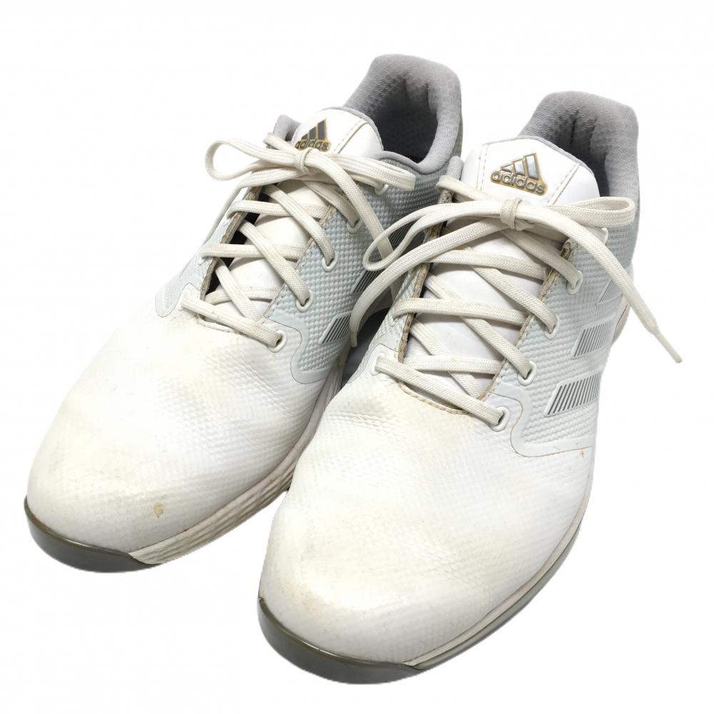 アディダス ゴルフシューズ 白 FW5545 BOOST  メンズ 27.5 ゴルフウェア adidas