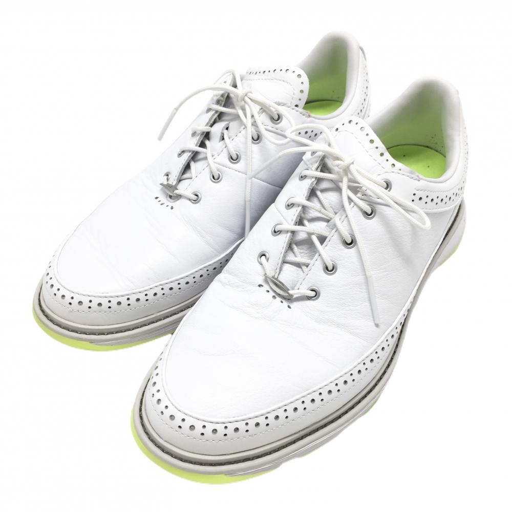【美品】アディダス ゴルフシューズ 白 ID4748 スパイクレス メンズ 26.0 ゴルフウェア adidas