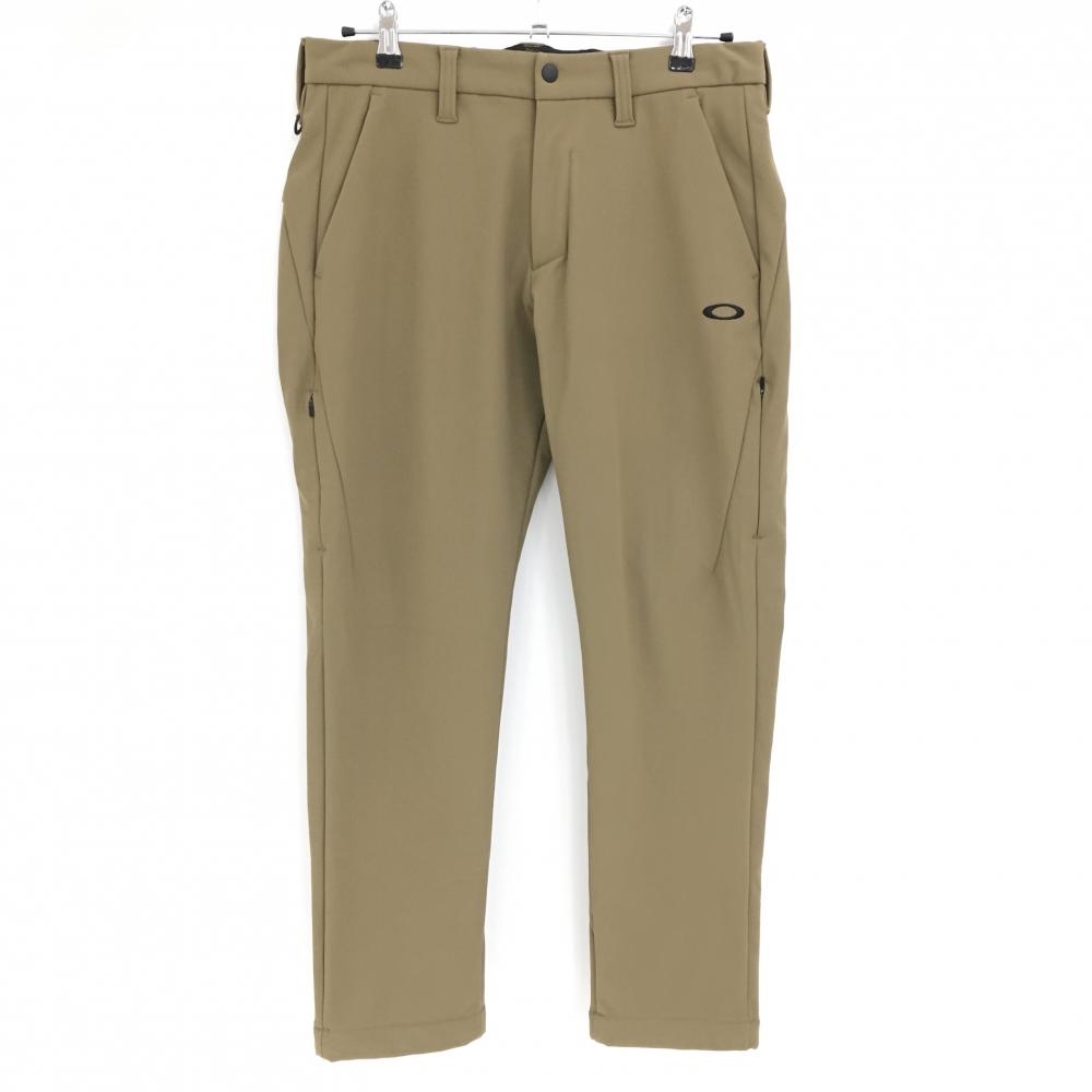 【超美品】オークリー パンツ ブラウン 裏起毛 スカル メンズ L ゴルフウェア 2025年モデル Oakley