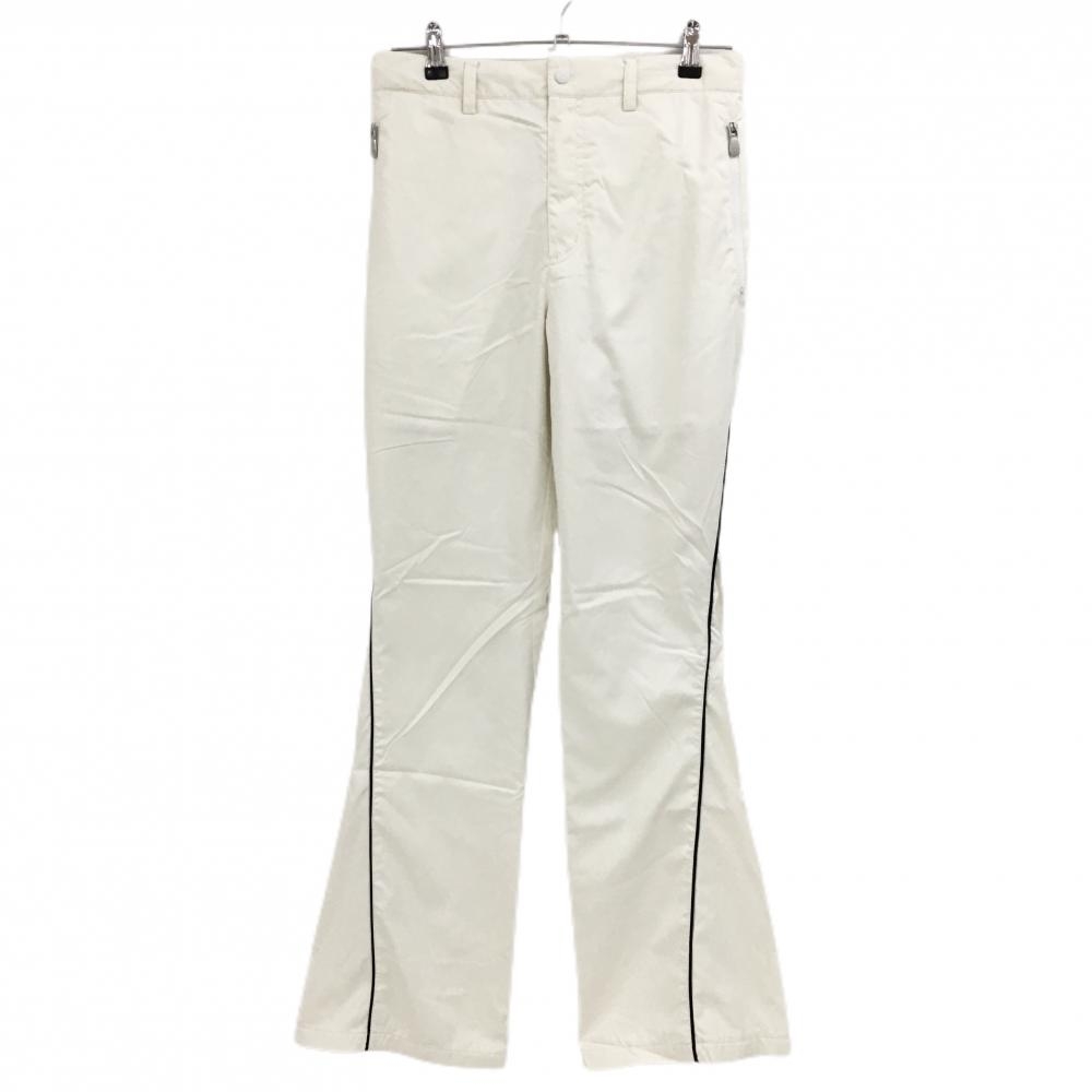 【新品】キャロウェイ パンツ 白×黒 シャカシャカ 裏地メッシュ微起毛 撥水  メンズ M ゴルフウェア Callaway