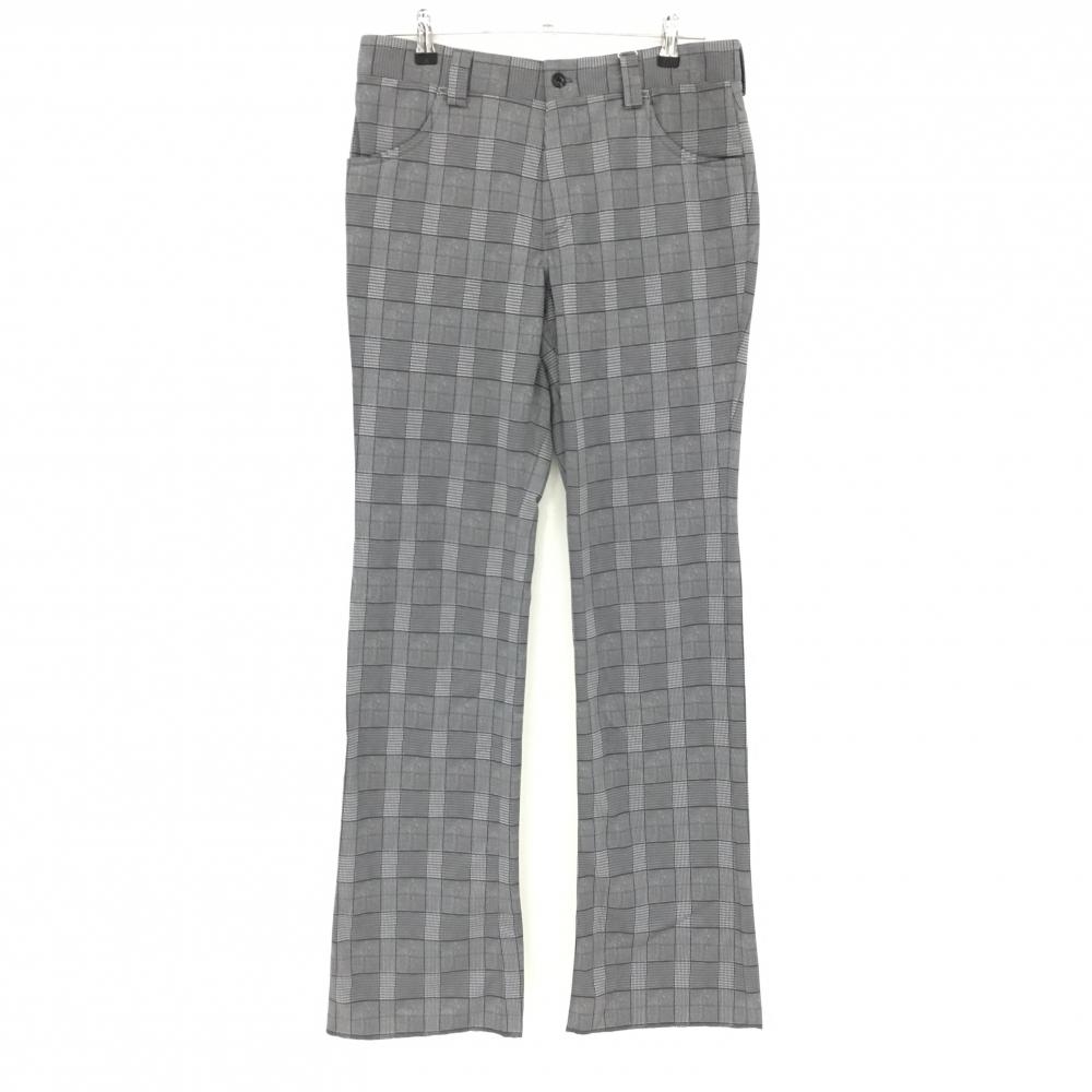 【新品】キャロウェイ パンツ グレー チェック 裏起毛 撥水 裾未処理 メンズ L ゴルフウェア Callaway