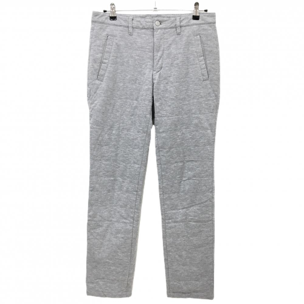 【超美品】ジャックバニー 中綿パンツ 杢グレー シンプル 無地 裏地付き キルティング メンズ 4(M) ゴルフウェア Jack Bunny