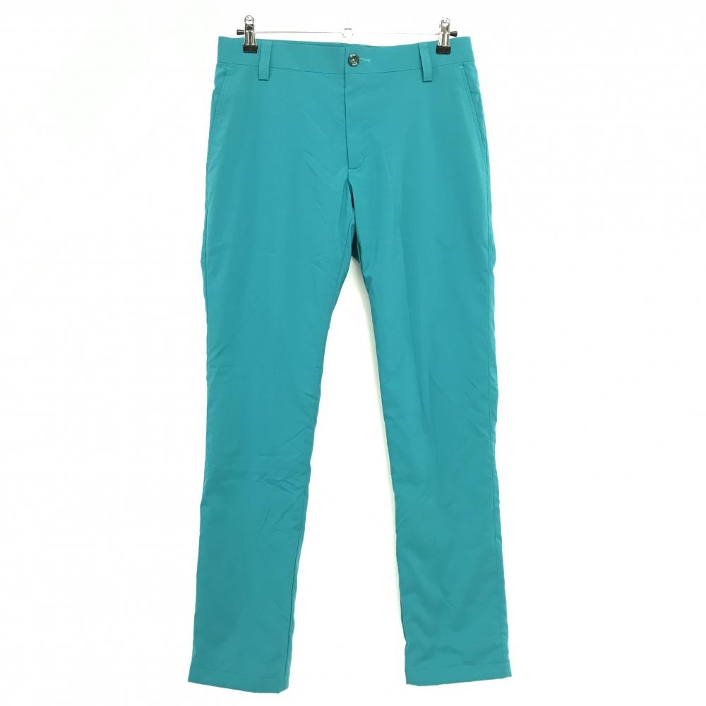 【超美品】スリクソンbyデサント 中綿パンツ グリーン ロゴ刺しゅう  メンズ 82 ゴルフウェア SRIXON