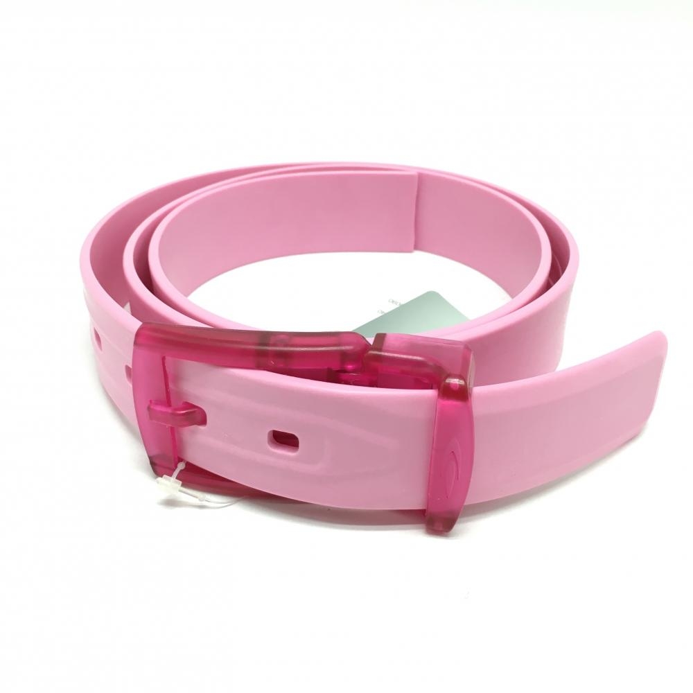 【新品】ティゴラ ラバーベルト ピンク EVA素材 長さ調整可 メンズ  ゴルフウェア TIGORA