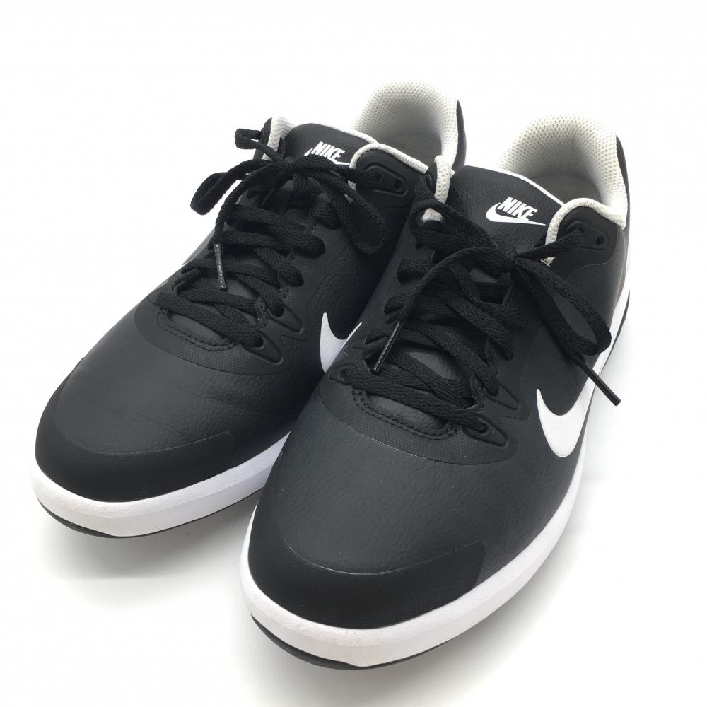 【超美品】ナイキゴルフ ゴルフシューズ 黒×白 インフィニティ G CT0535-001  メンズ 25.5 ゴルフウェア NIKE