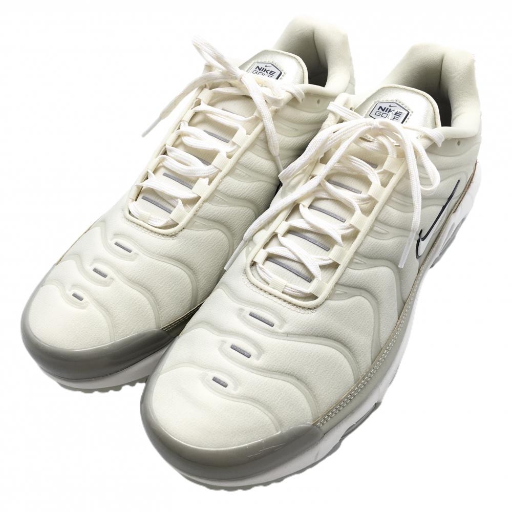 【未使用品】ナイキゴルフ ゴルフシューズ アイボリー×ブラウン IB4415-100 スパイクレス メンズ 30.0 ゴルフウェア 2024年モデル NIKE
