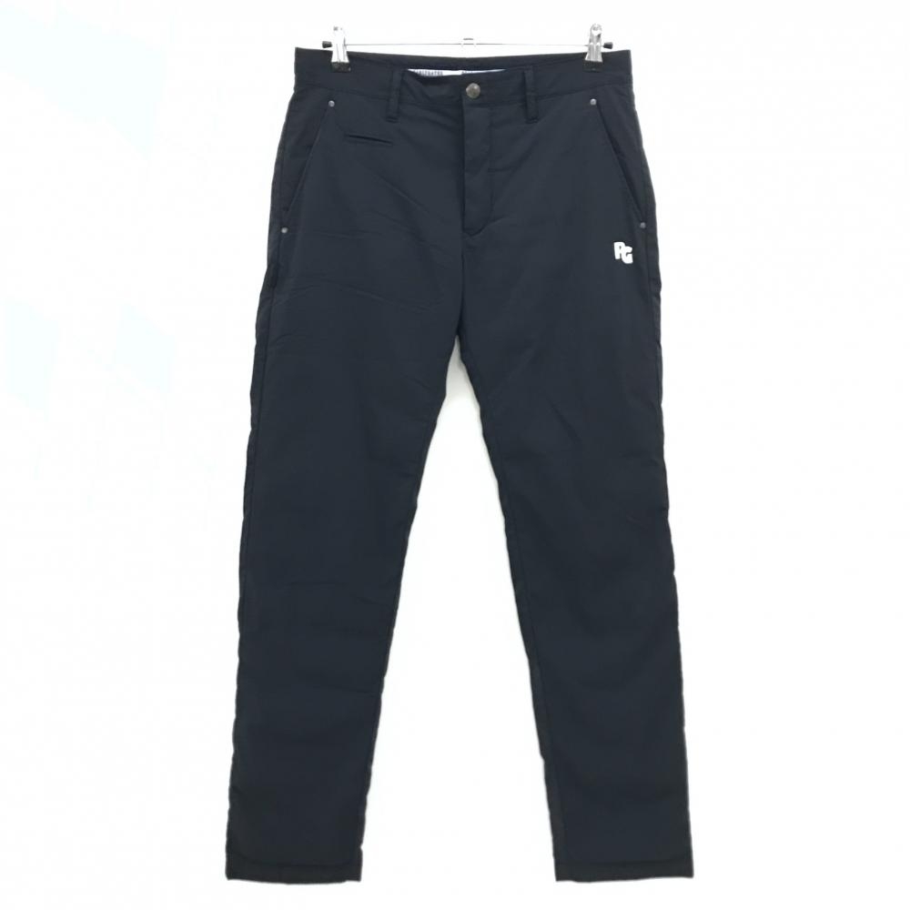 【美品】パーリーゲイツ 中綿パンツ ネイビー ロゴ刺しゅう メンズ 4(M) ゴルフウェア PEARLY GATES