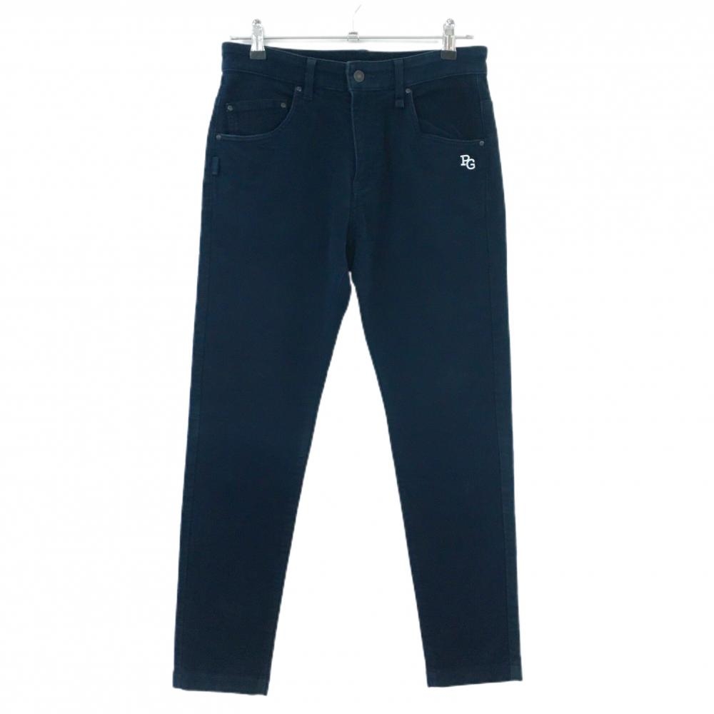 パーリーゲイツ パンツ ネイビー 表微起毛 ストレッチ カラビナ付  メンズ 3(S) ゴルフウェア PEARLY GATES