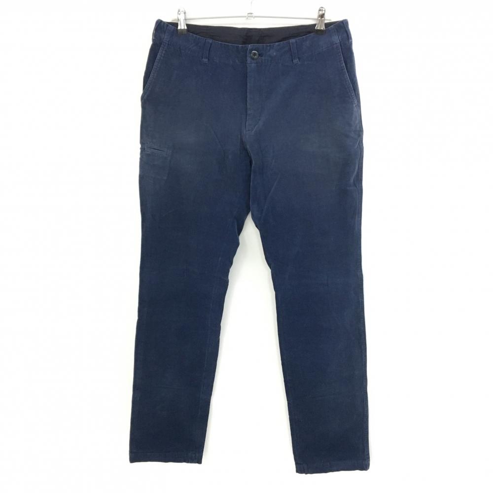 ビームスゴルフ コーデュロイパンツ ネイビー サイドジップ ストレッチ メンズ L ゴルフウェア BEAMS GOLF