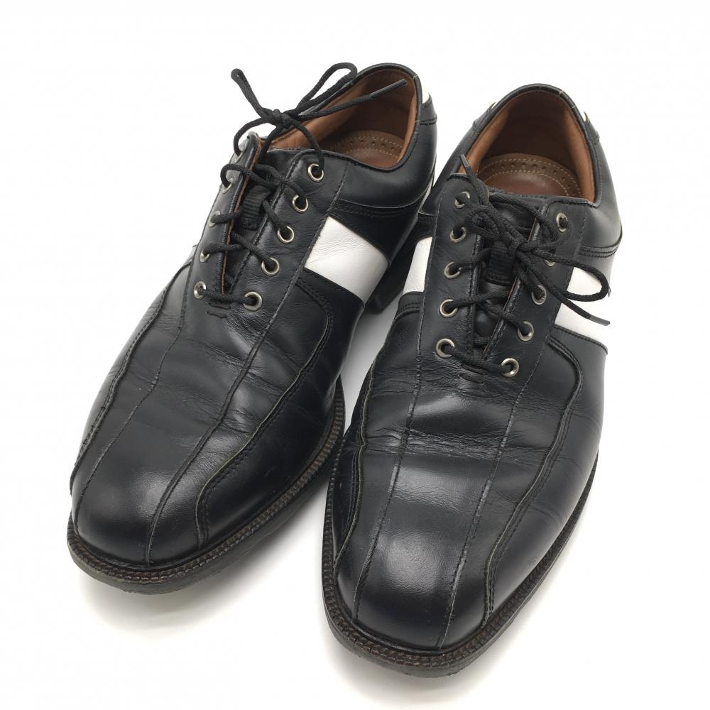 新品・未使用】FootJoy ICON BLACK ゴルフシューズ くいつき