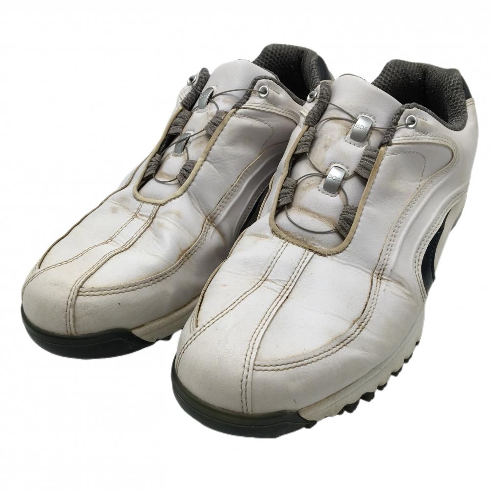 フットジョイ ゴルフシューズ 白×黒 54185J ダイヤル式 メンズ 25.5 ゴルフウェア FootJoy