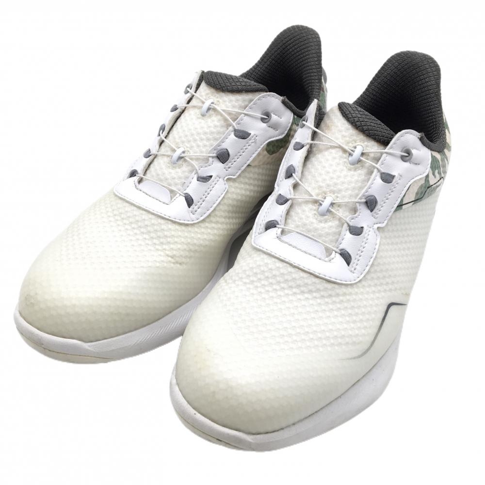 フットジョイ ゴルフシューズ 白×グリーン 53390J BOA ダイヤル式  メンズ 25.0 ゴルフウェア FootJoy