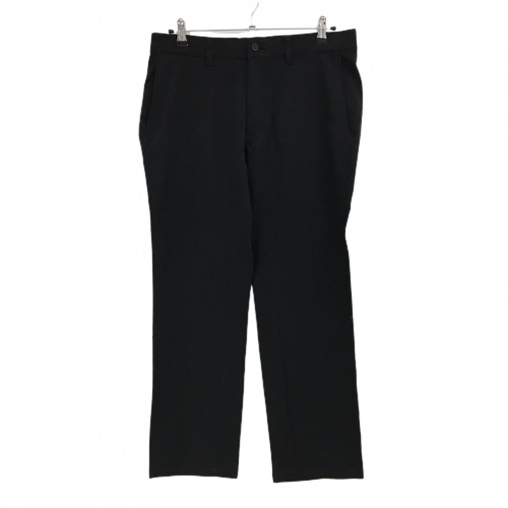 ランバンスポール パンツ 黒 裏起毛 無地 メンズ 85 ゴルフウェア LANVIN SPORT