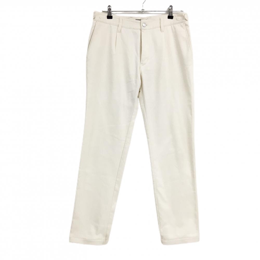 ロサーセン パンツ アイボリー バックロゴ 裏微起毛 メンズ 82 ゴルフウェア Rosasen