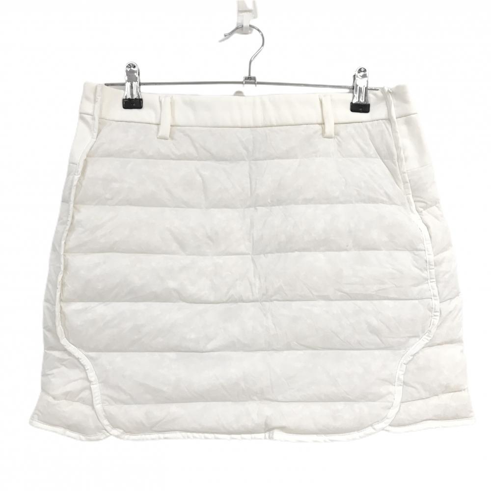 アディダス ダウンスカート 白 ダウン90％ インナーパンツ付  レディース OT ゴルフウェア adidas