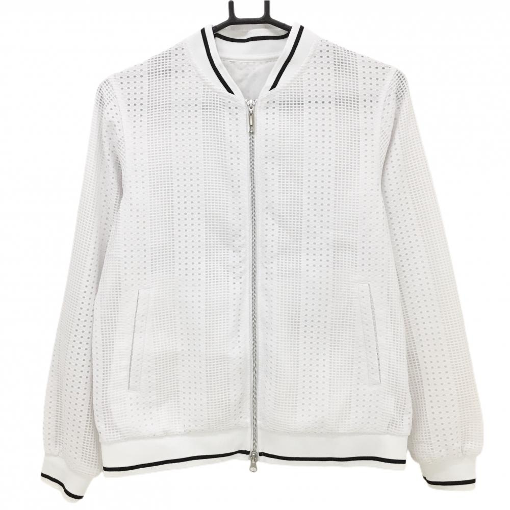 【超美品】キャロウェイレッドレーベル ジャケット 白 レース レディース M ゴルフウェア Callaway