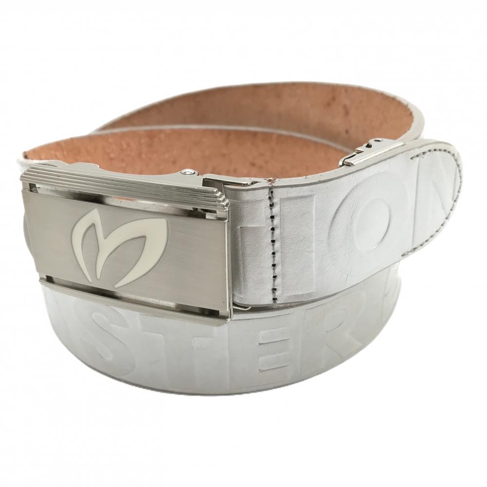 【美品】マスターバニー ベルト シルバー ロゴ レディース  ゴルフウェア MASTER BUNNY EDITION