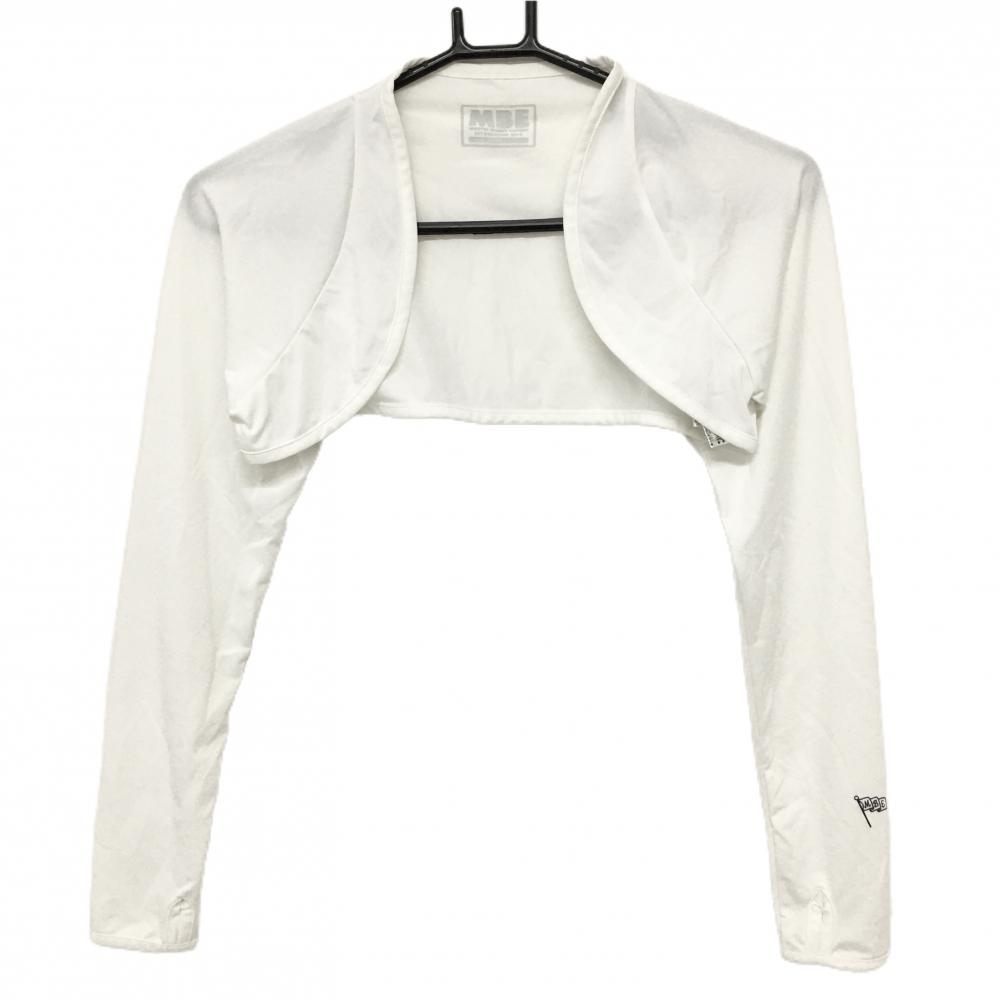 【超美品】マスターバニー アームカバー 白 ボレロ レディース FR ゴルフウェア MASTER BUNNY EDITION