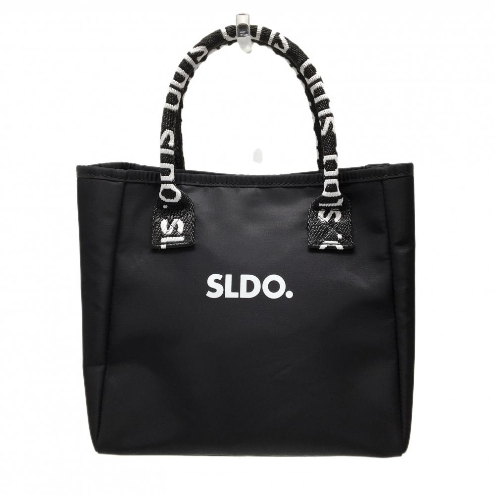 【超美品】エスルド カートバッグ 黒×白 持ち手ロゴ 内側ポケット ゴルフ SLDO.