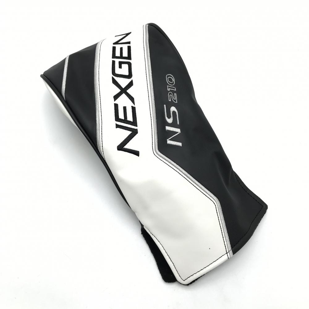 【美品】ネクスジェン ヘッドカバー(DR) 黒×白 NS210 ドライバー  ゴルフ NEXGEN