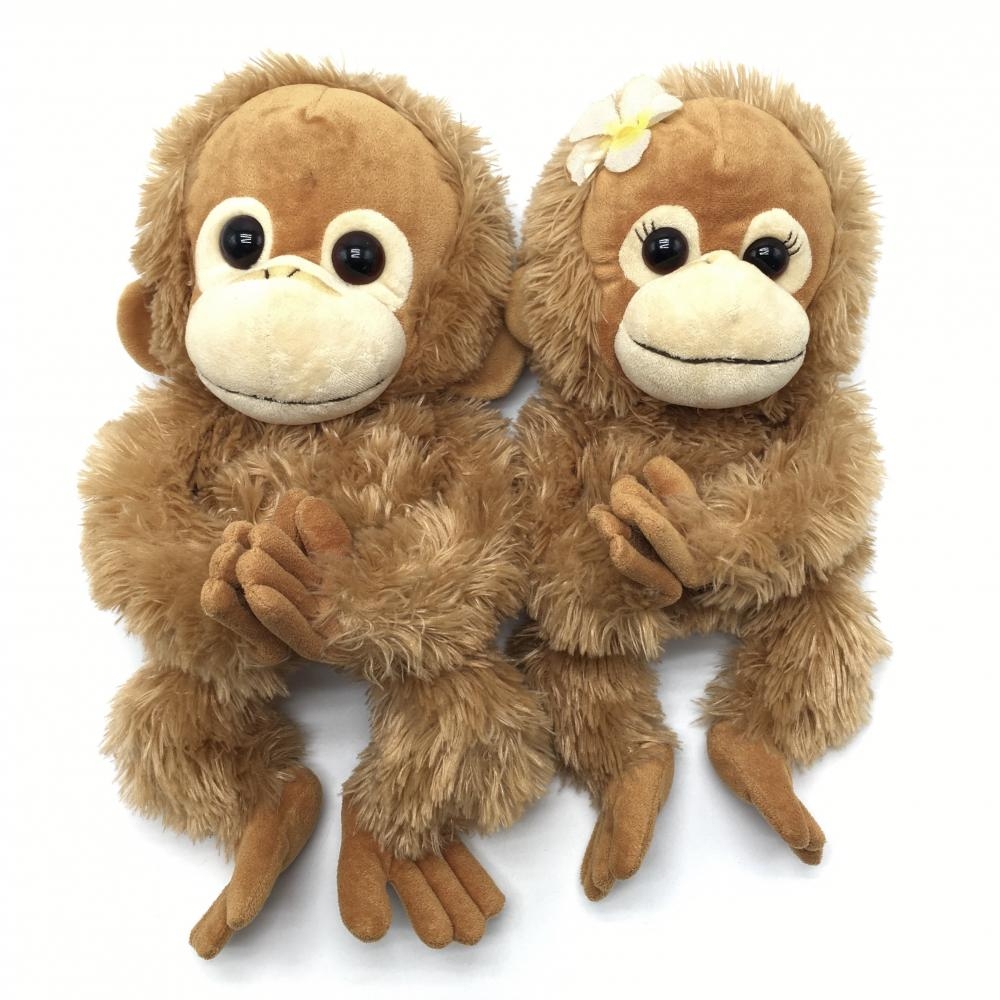 【美品】ベイビーココ ヘッドカバー2点セット(DR FW) ライトブラウン ドライバー フェアウェイウッド ココ＆ナツ  ゴルフ Baby CoCo