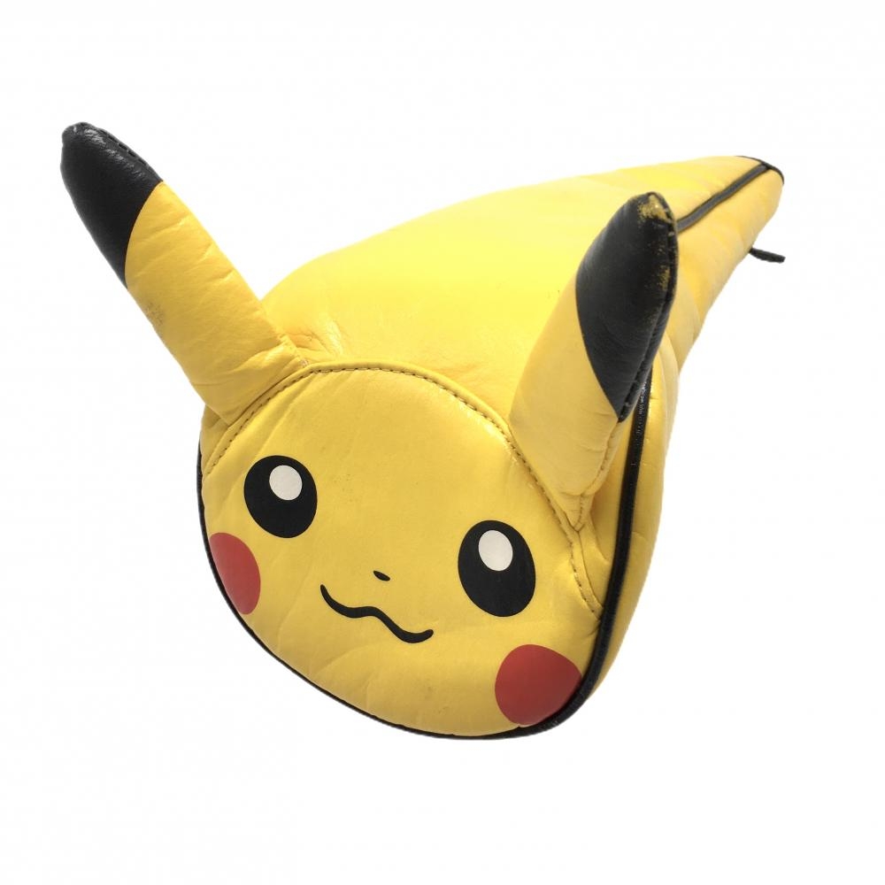 ポケモン ヘッドカバー(DR) イエロー×黒 ピカチュウ ドライバー  ゴルフ Pokemon