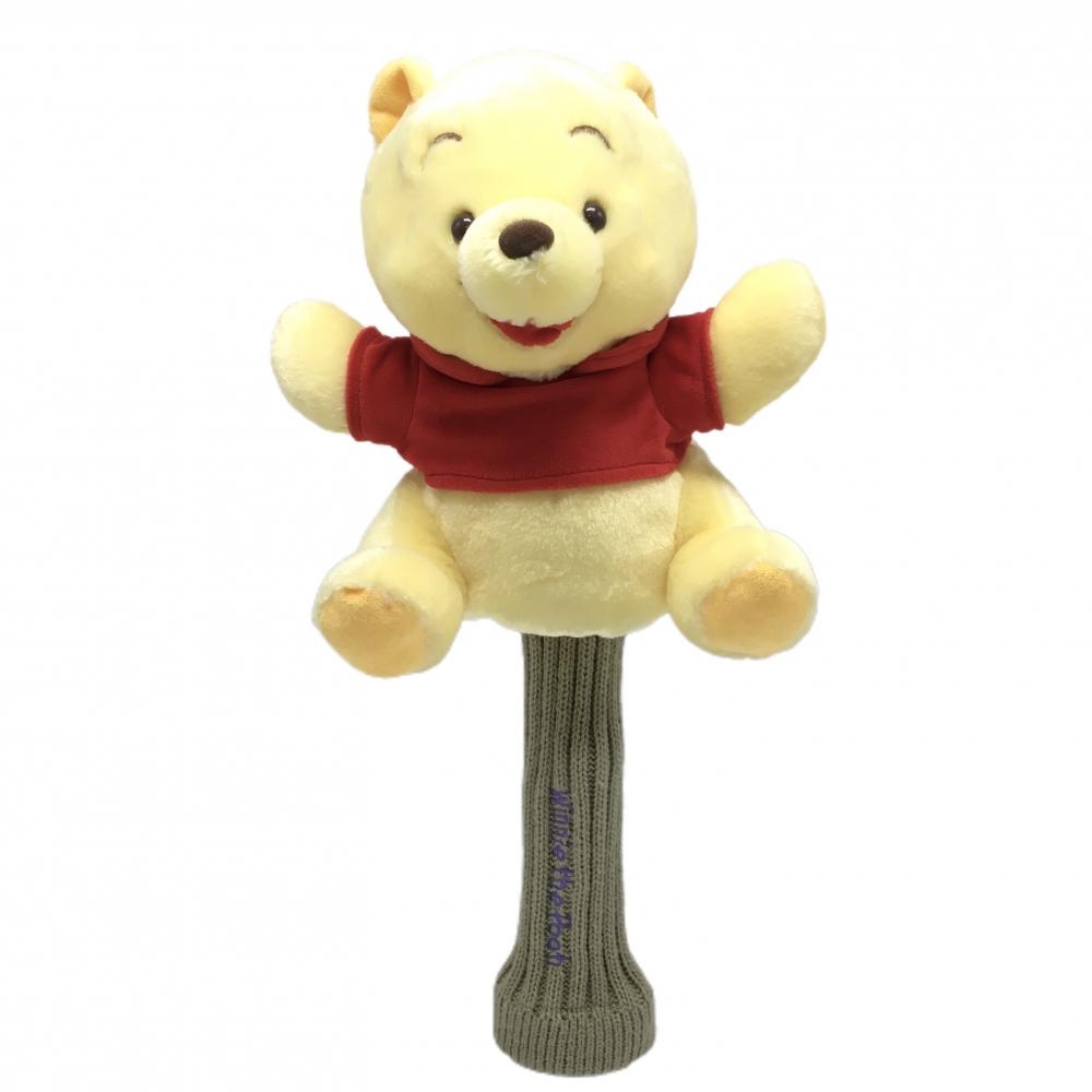 【美品】ディズニースポーツ ヘッドカバー(DR) イエロー くまのプーさん ぬいぐるみ  ゴルフ Disney SPORTS