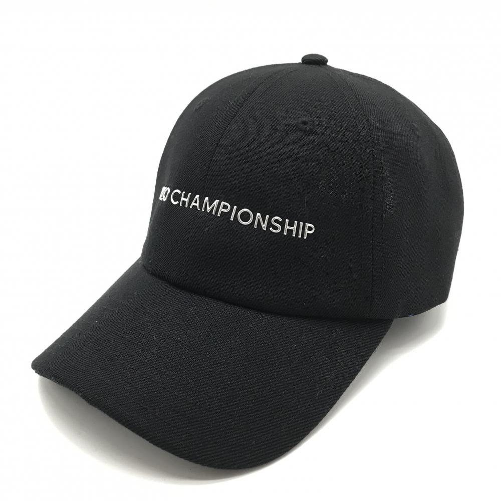 【超美品】ピージーエーツアー キャップ 黒 ZOZO CHAMPIONSHIP  ゴルフウェア PGA TOUR