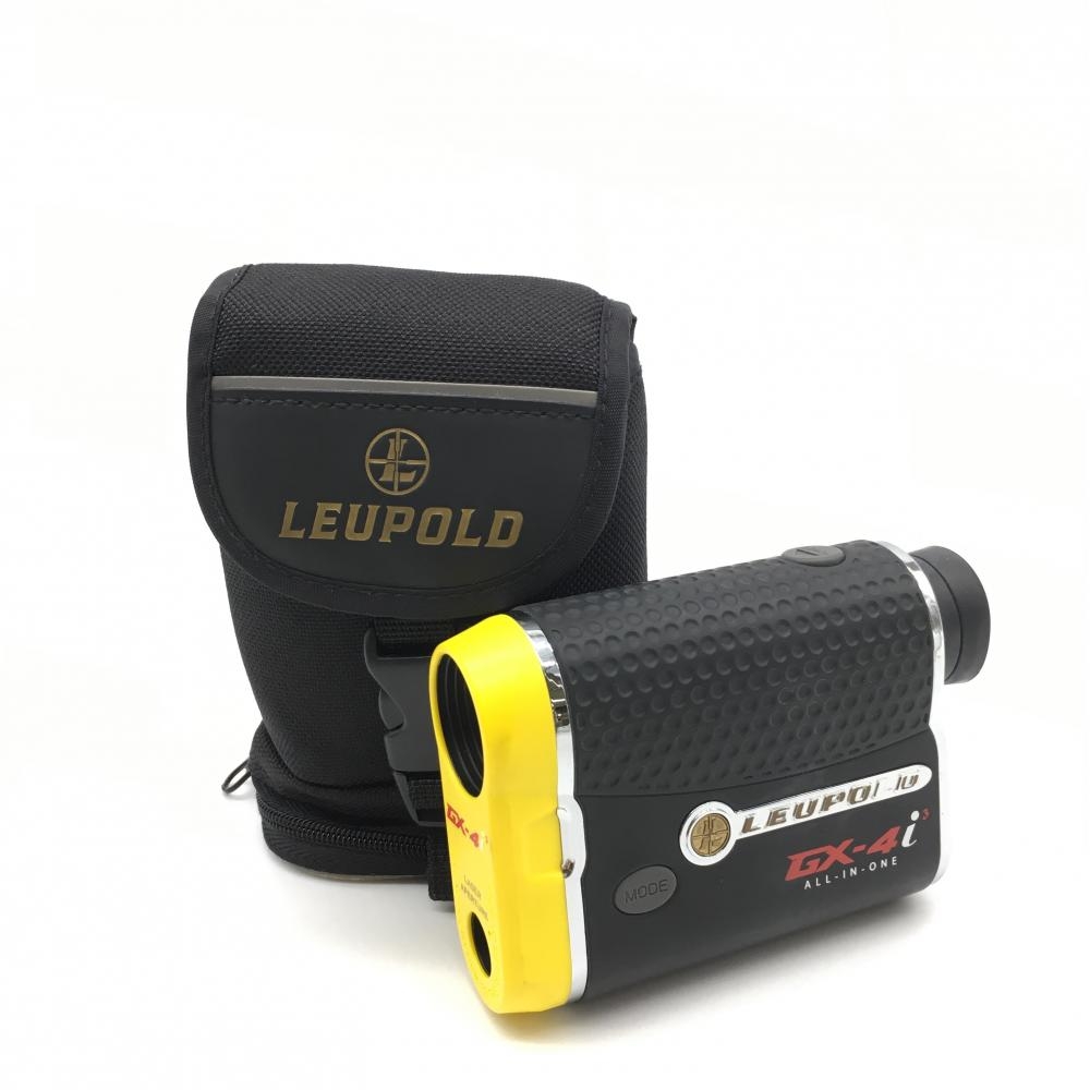 【美品】リューポルド レーザー距離計 黒×イエロー GX-4i3 通電確認済 ケース付きゴルフ LEUPOLD