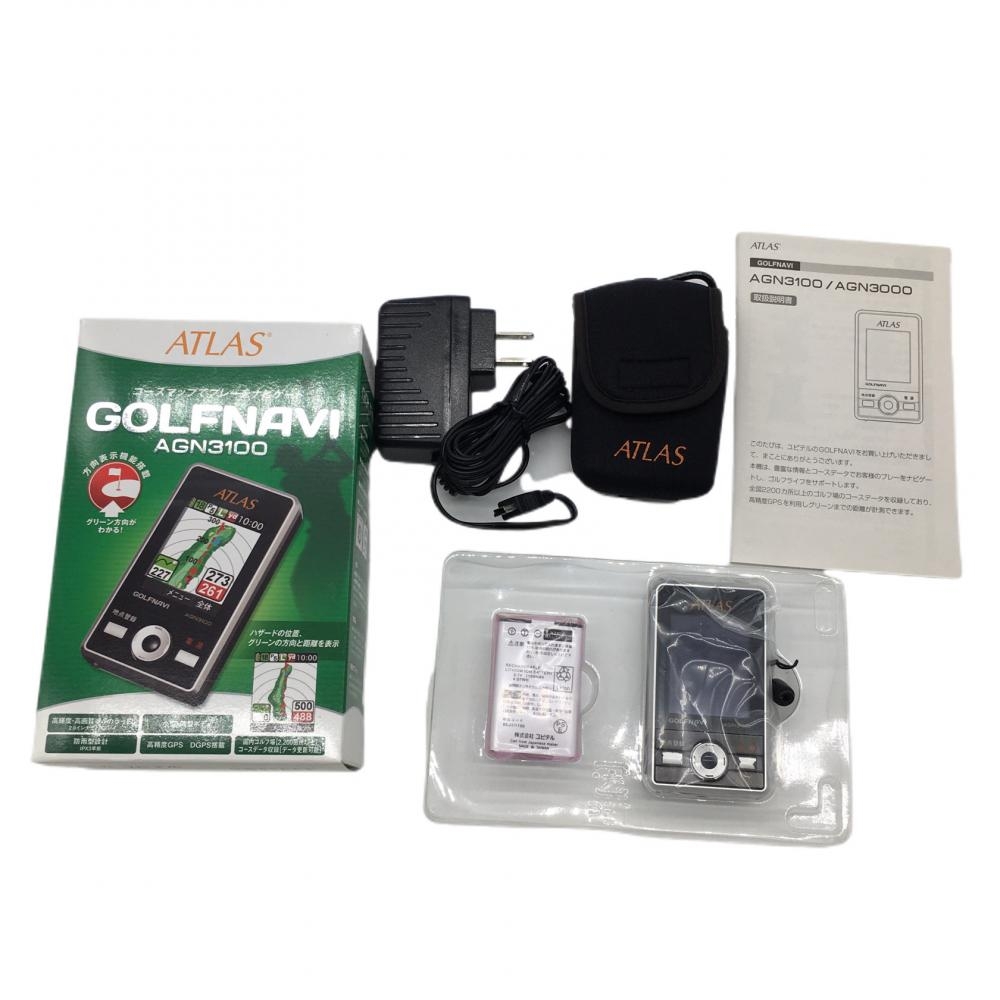 ユピテル アトラス ゴルフナビ AGN3100 GPS 通電確認済 ゴルフ ATLAS