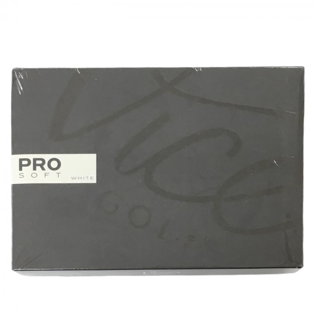 【新品】ヴァイスゴルフ ゴルフボール 白 1ダース 12球 PRO SOFT  ゴルフ Vice GOLF