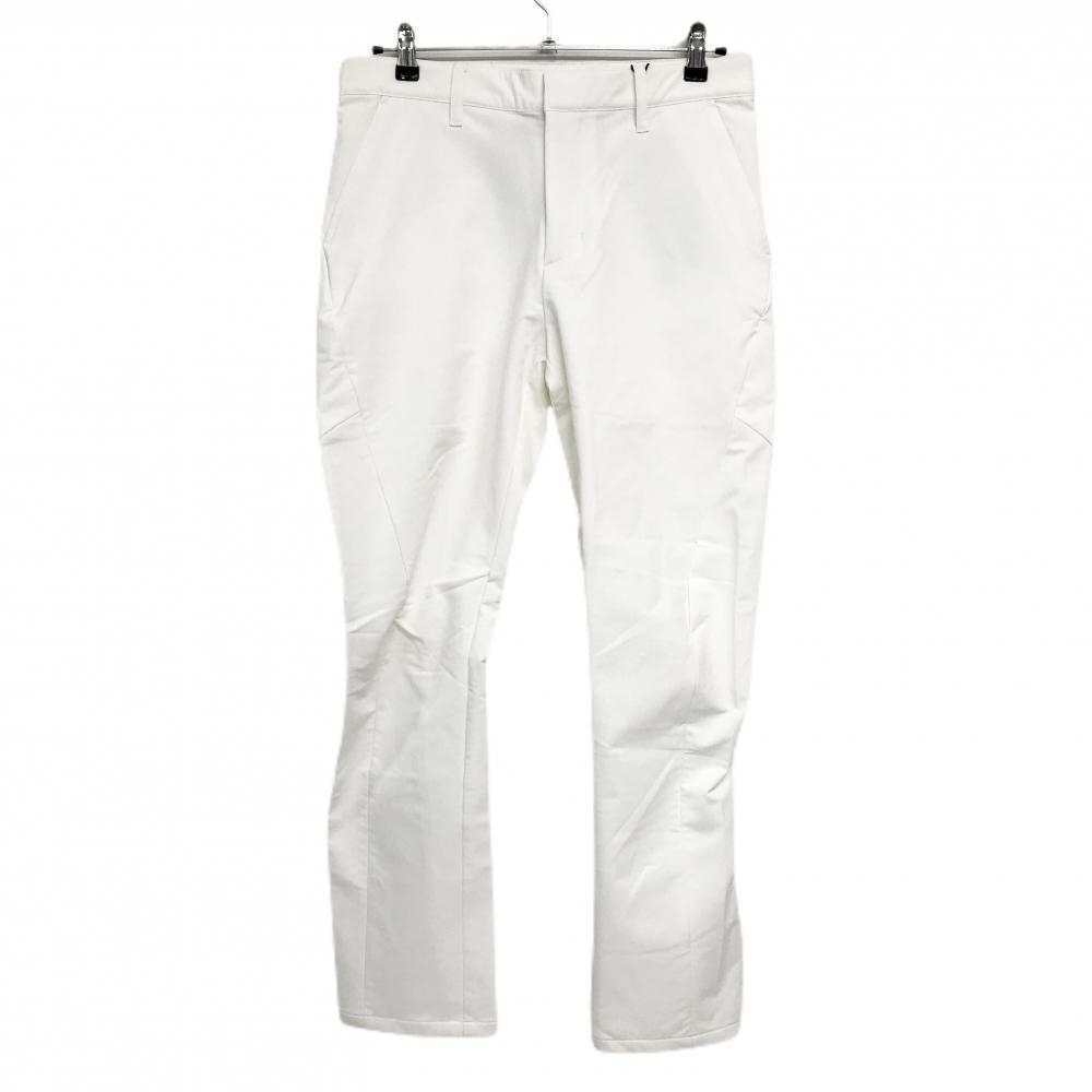 【新品】ザワープバイエネーレ パンツ 白 撥水 ストレッチ 保温 裏微起毛 メンズ M ゴルフウェア THE WARP BY ENNERRE