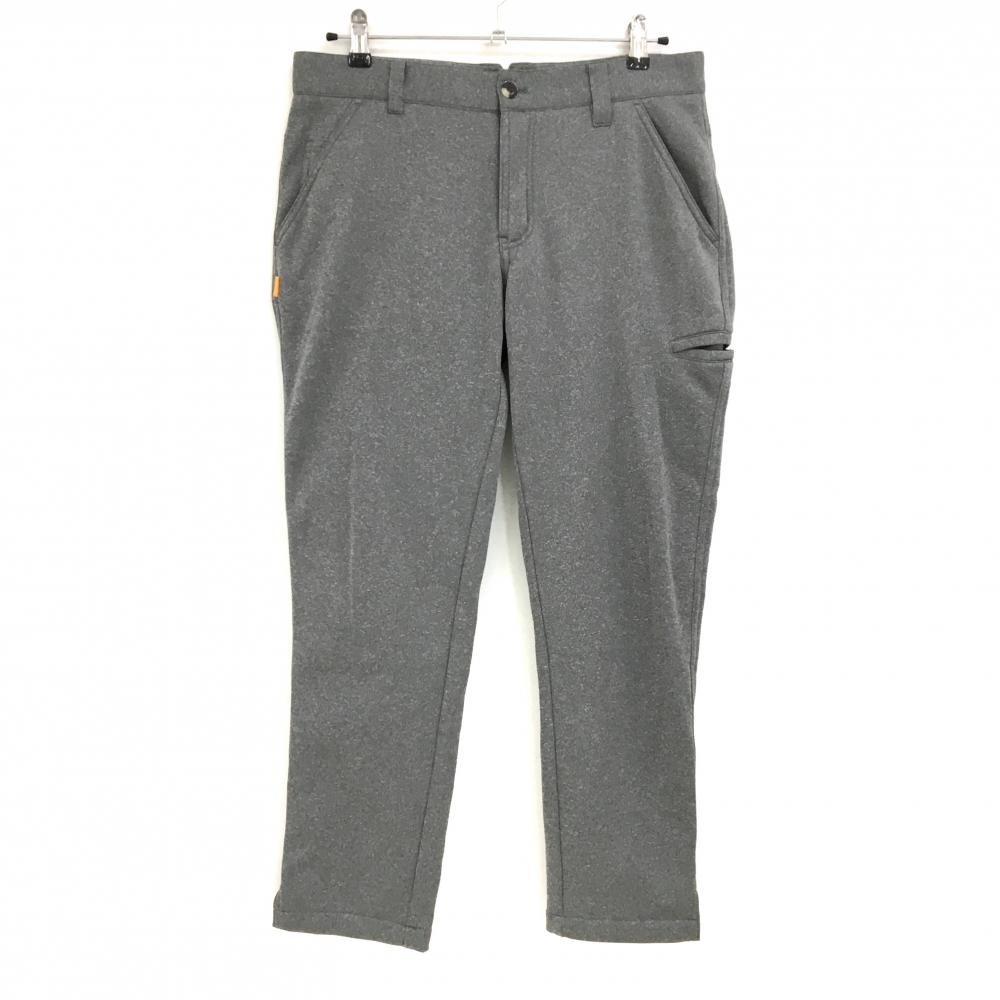 【超美品】ジーディーオーオリジナル パンツ 杢グレー 裏起毛  メンズ 3 ゴルフウェア GDO ORIGINAL