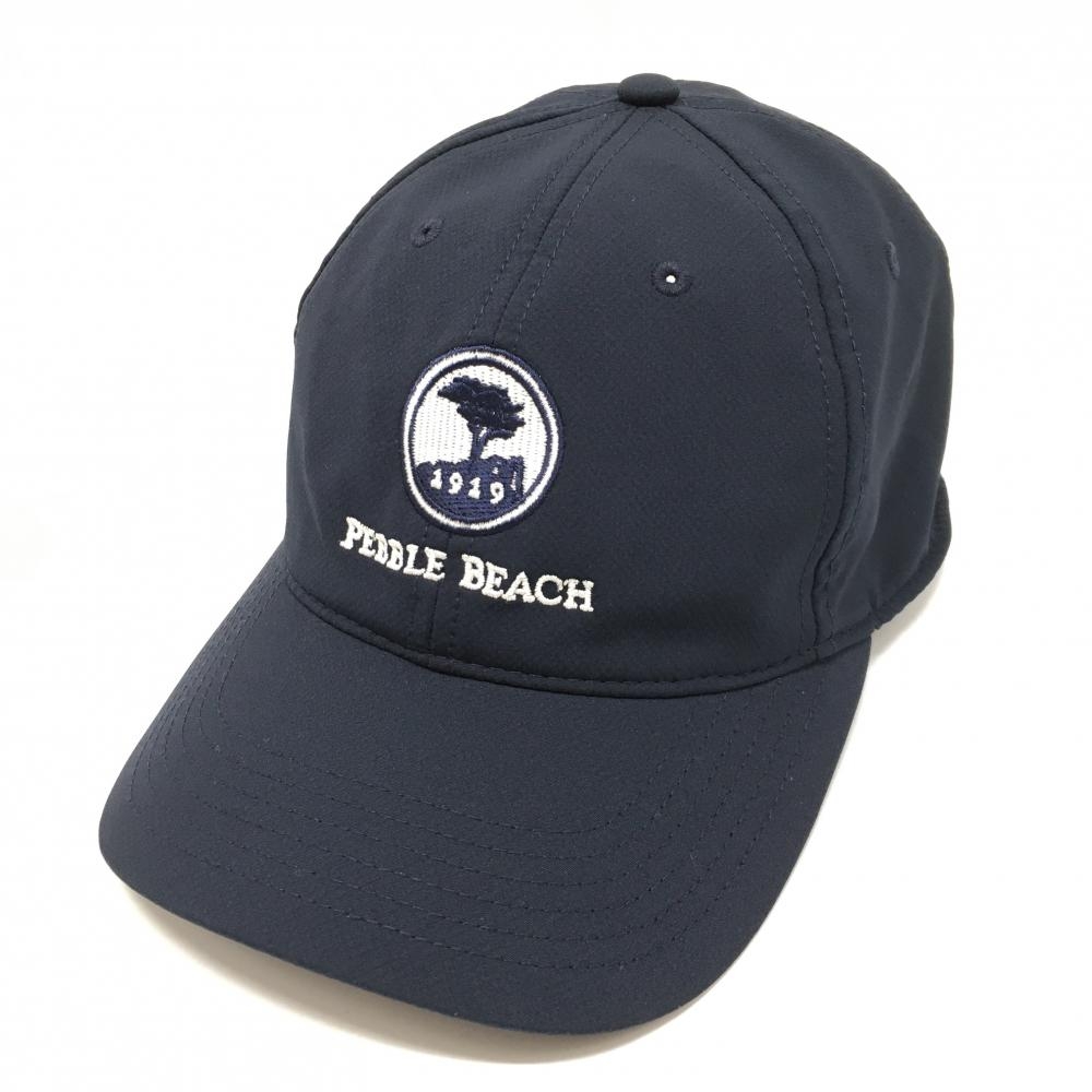 【美品】アヘッド キャップ ネイビー 刺しゅう レディース  ゴルフウェア AHEAD