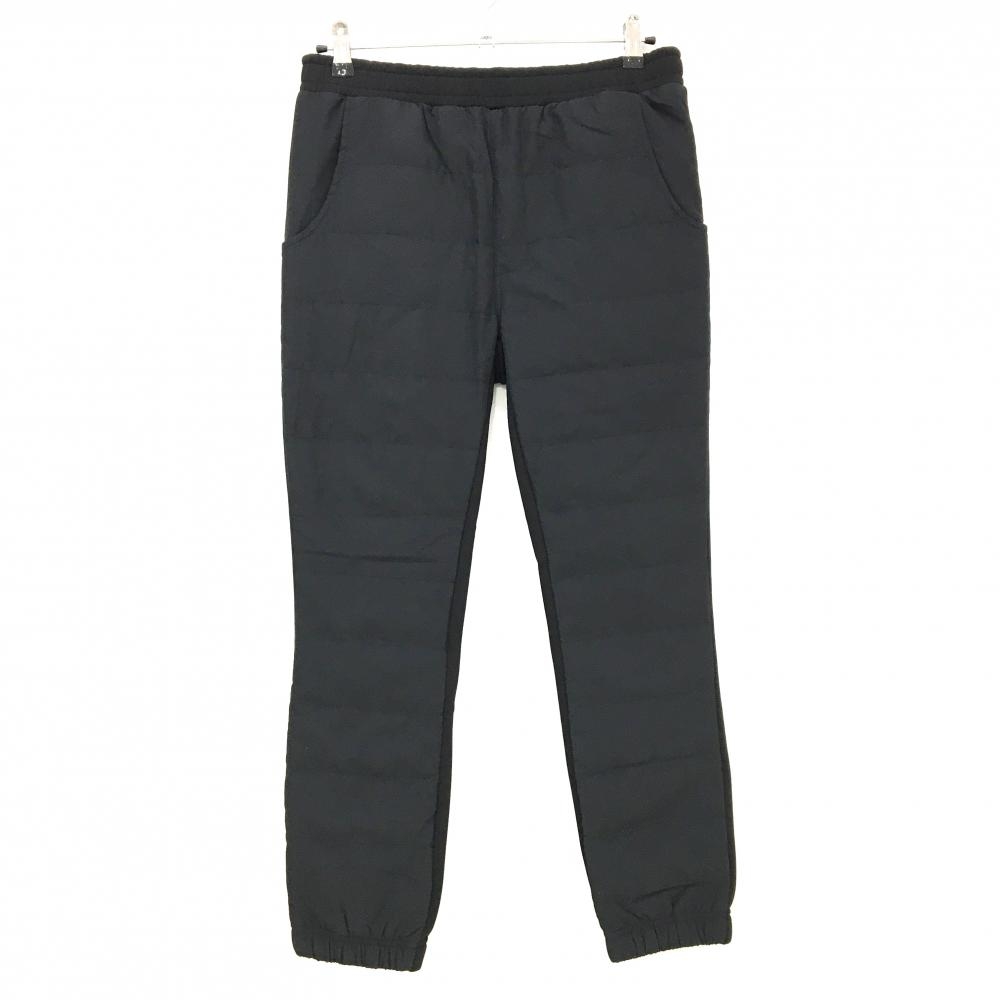 【超美品】ビーノ 切替ダウンパンツ 黒 前面ダウン レディース L ゴルフウェア BENO
