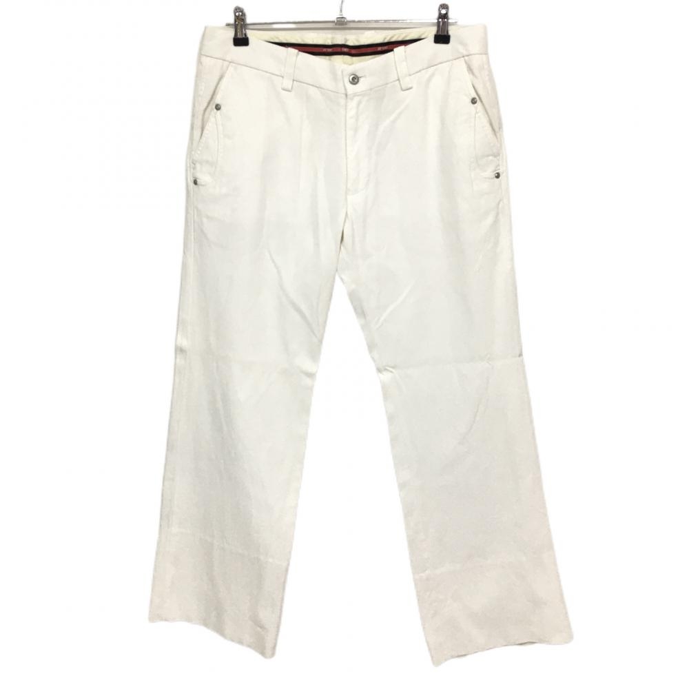 ヨネックス パンツ 白 織生地 ストレッチ メンズ 82 ゴルフウェア YONEX