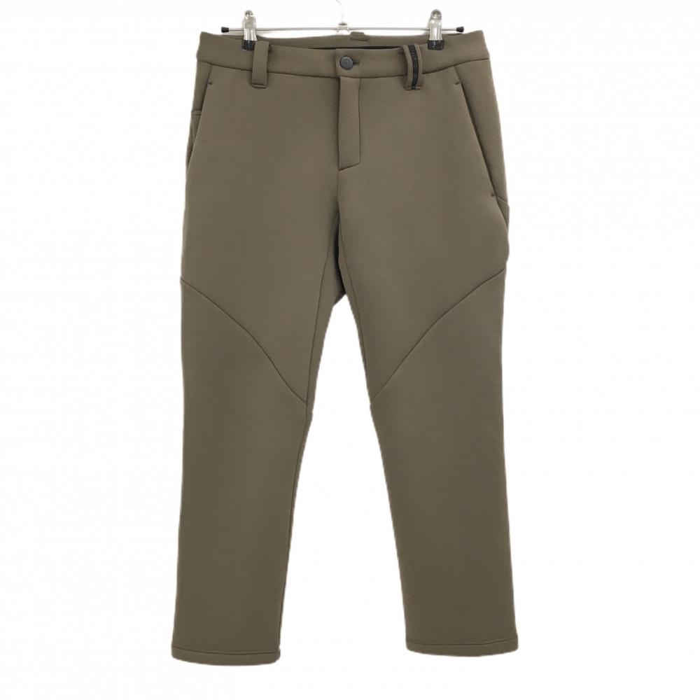 【美品】ブリヂストン パンツ ブラウン ダンボールニット バックプリント ストレッチ ULTICORE  メンズ 82 ゴルフウェア Bridgestone