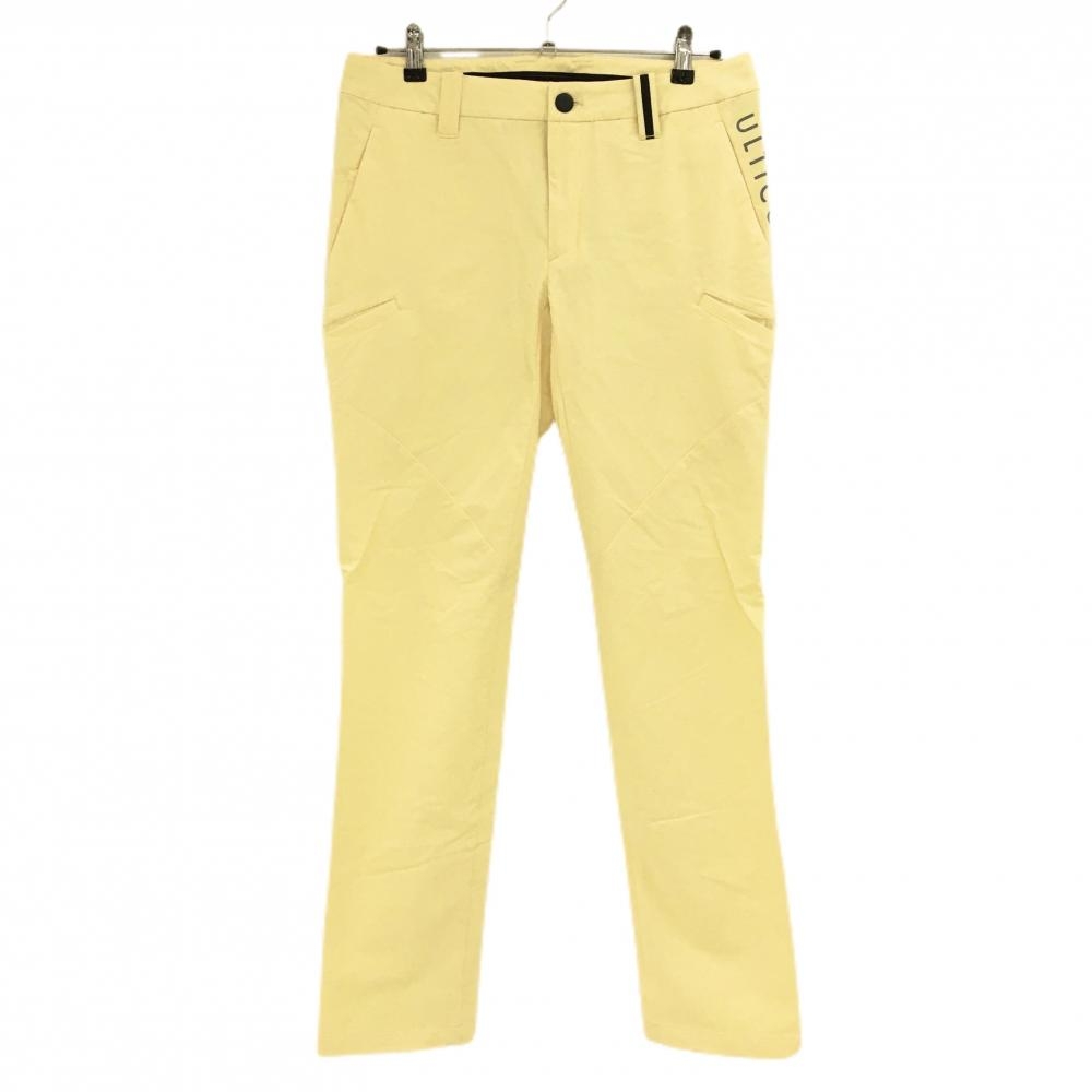 【新品】ブリヂストン パンツ イエロー ULTICORE ナイロン CORDURA ストレッチ メンズ 82 ゴルフウェア Bridgestone