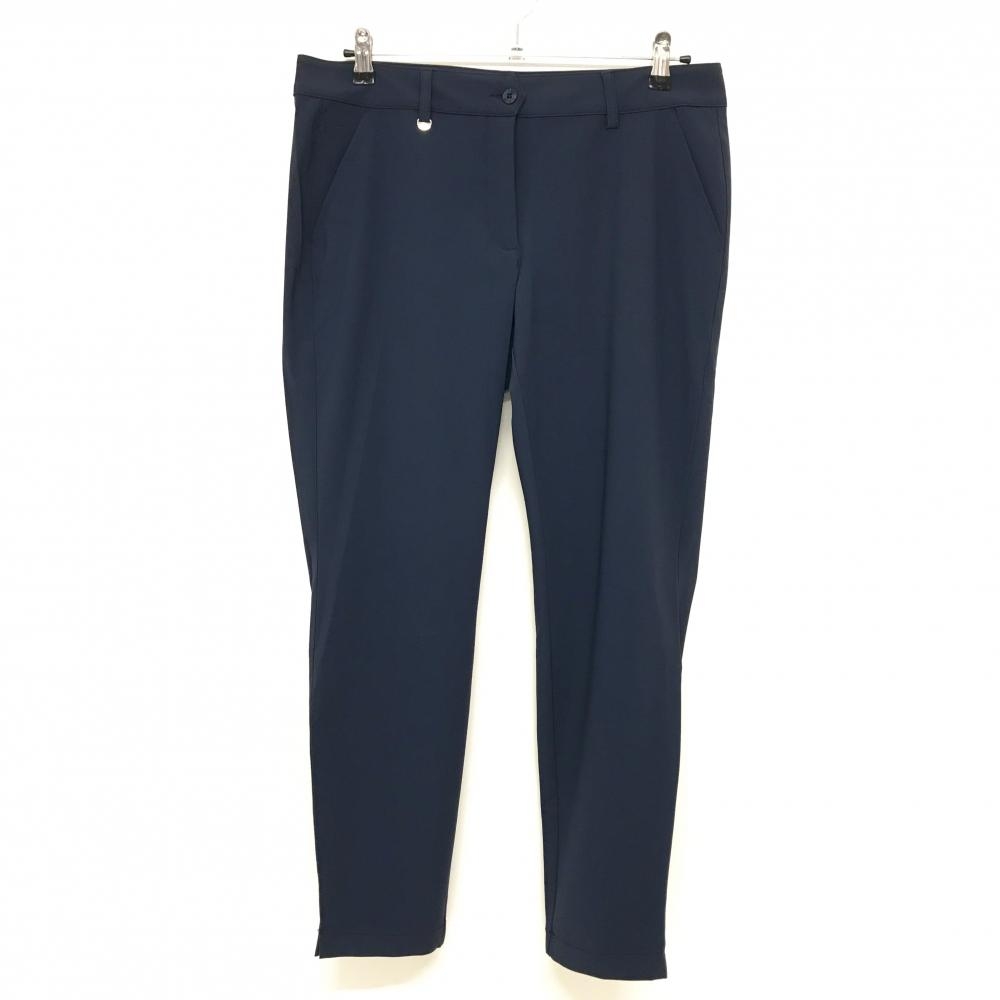 【新品】シェルボ パンツ ネイビー ストレッチ SUNBLOCK レディース ML/10 ゴルフウェア CHERVO